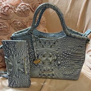 Brahmin Handbag and matching wallet